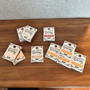 NIB 10-pk Lot Spinster Sisters Co Moisturizing, Scent Variety Soap Bars ‎ 4.5 Oz